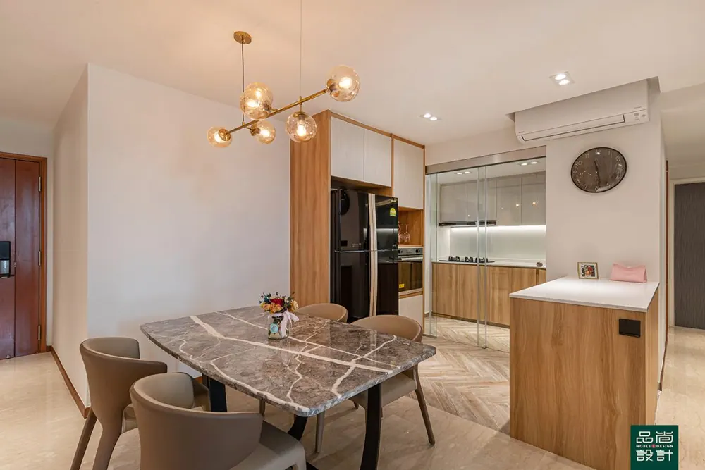 Kitchen in Lilydale 3 Bedroom — interior by Noble Interior Design