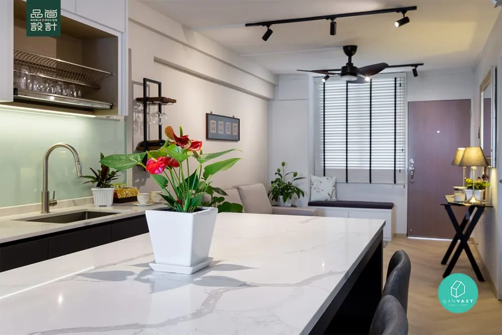 Kitchen in Toa Payoh Court 3-room — interior by Noble Interior Design