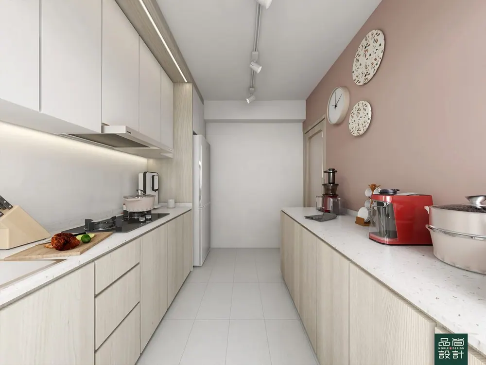 Kitchen in Alkaff Lakeview 4-room — interior by Noble Interior Design