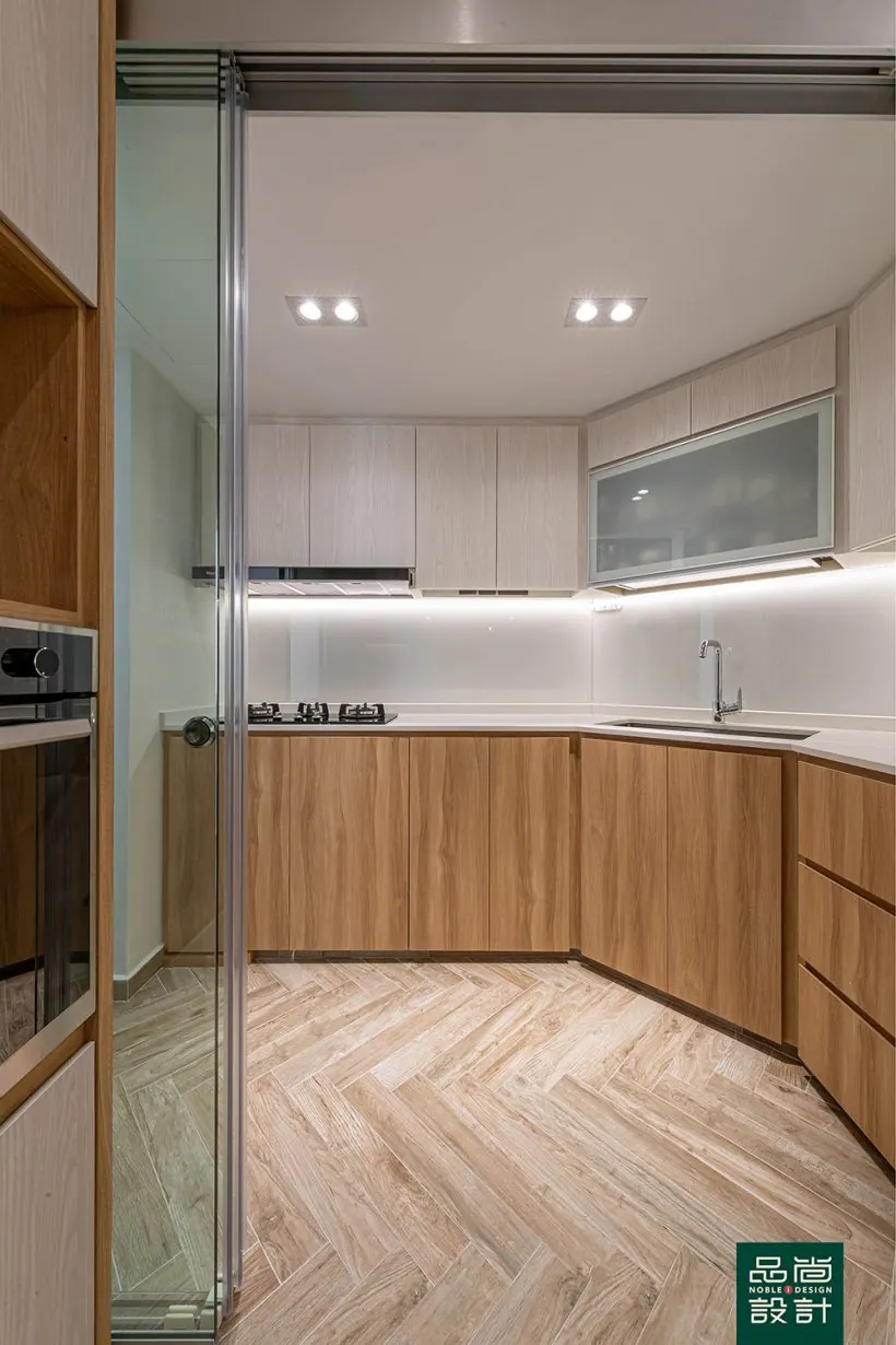 Kitchen in Lilydale 3 Bedroom — interior by Noble Interior Design