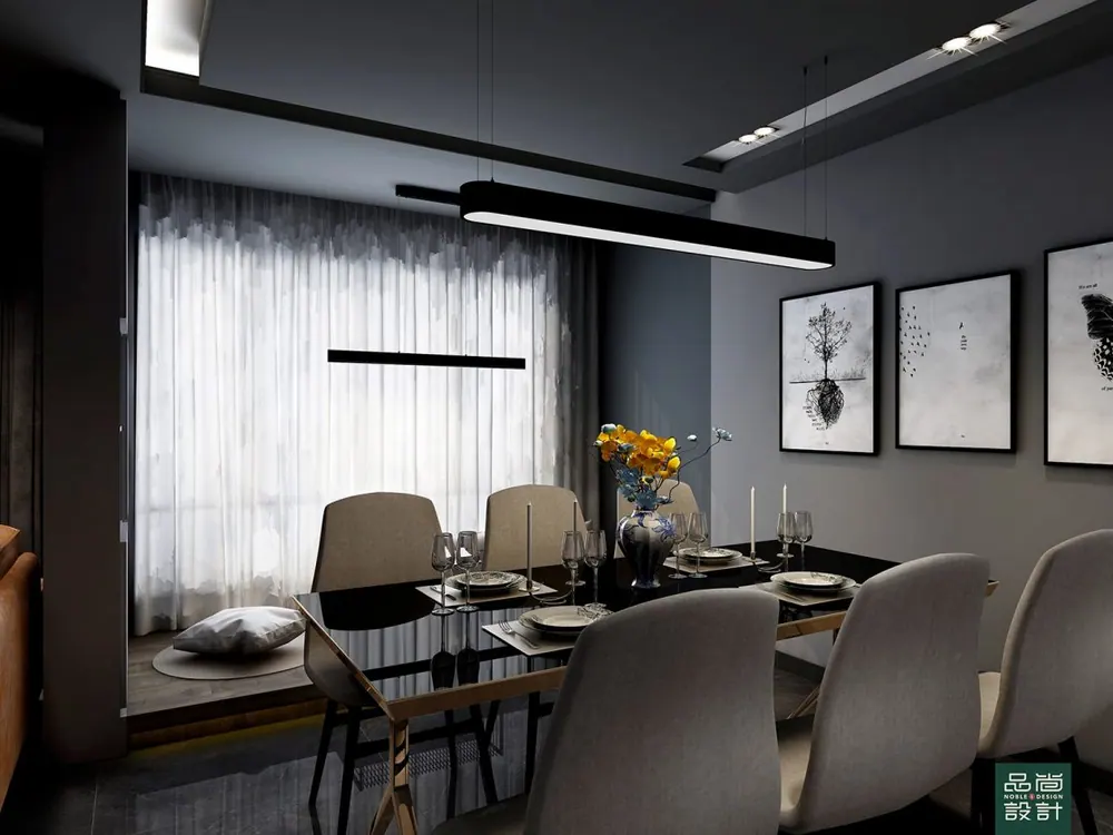 Dining area in GreenVerge – More than just a BTO — interior by Noble Interior Design