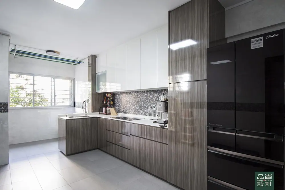 Kitchen in Jurong East 4-room — interior by Noble Interior Design