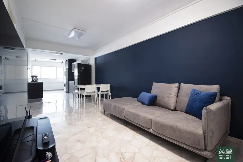 Living room in Yishun Gardens 3-room — interior by Noble Interior Design