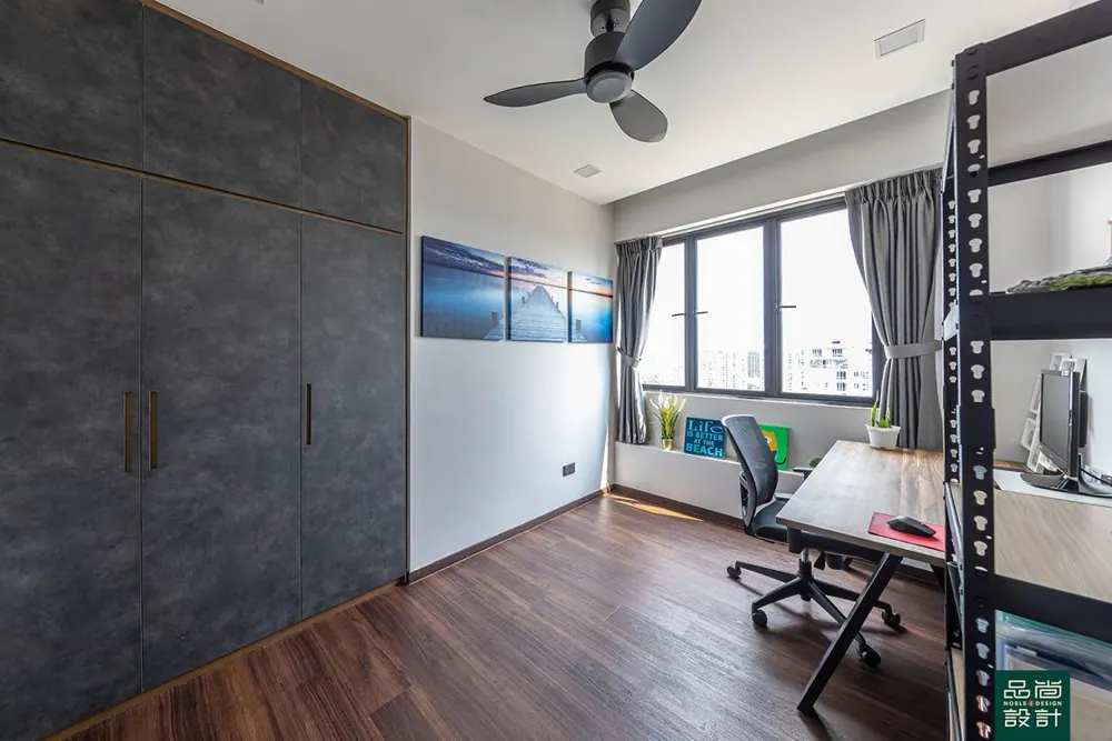 Study in Fortune Jade 3 Bedroom — interior by Noble Interior Design