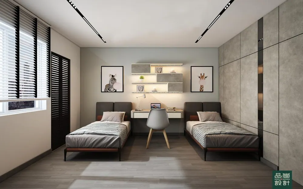 Bedroom in Jumbo Flat @ Bishan — interior by Noble Interior Design