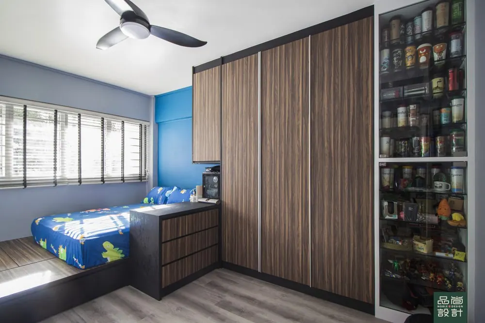 Bedroom in Jurong East 4-room — interior by Noble Interior Design