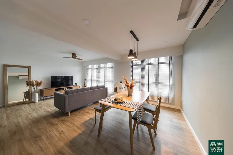 Alkaff Lakeview 4-room, completed by Noble Interior Design