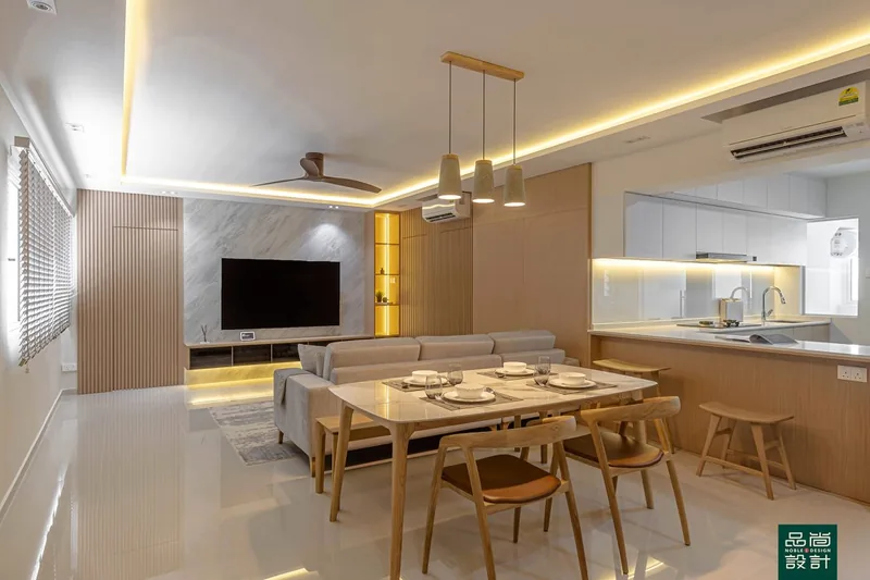 Pasir Ris 5-room, completed by Noble Interior Design