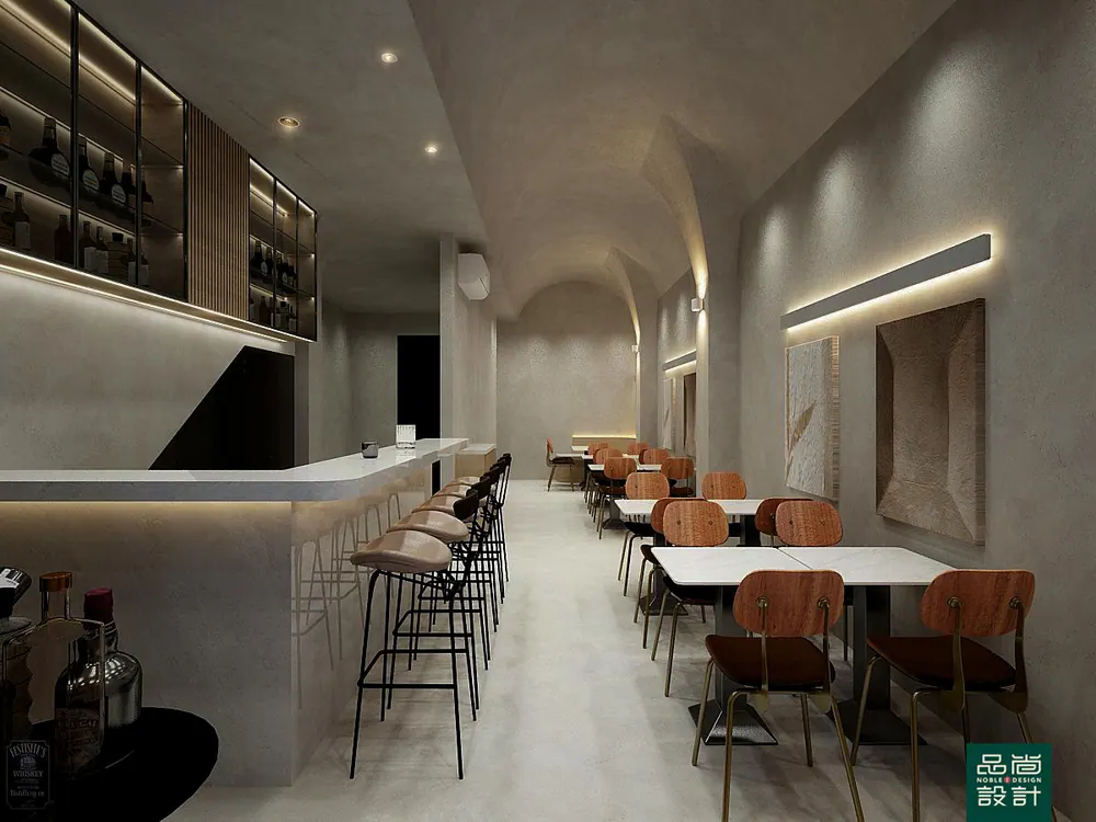 Champagne Bar — interior by Noble Interior Design (2 of 4)