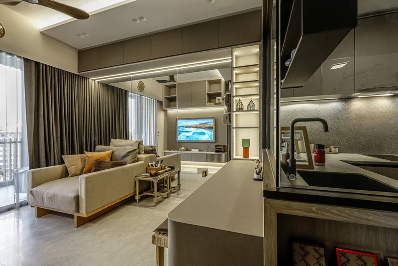 Ki Residences 2 Bedroom, completed by Noble Interior Design
