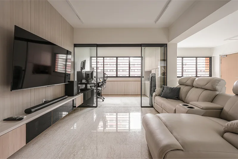 Queenstown 4-room — interior by Noble Interior Design