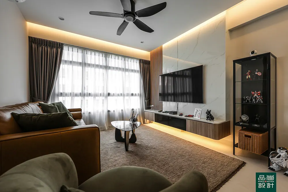 Alkaff Breeze 4-room — interior by Noble Interior Design