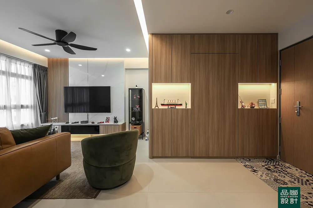 Alkaff Breeze 4-room — interior by Noble Interior Design