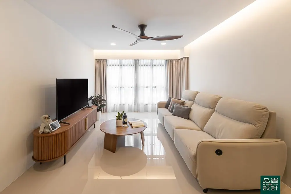 Alkaff Courtview 4-room — interior by Noble Interior Design