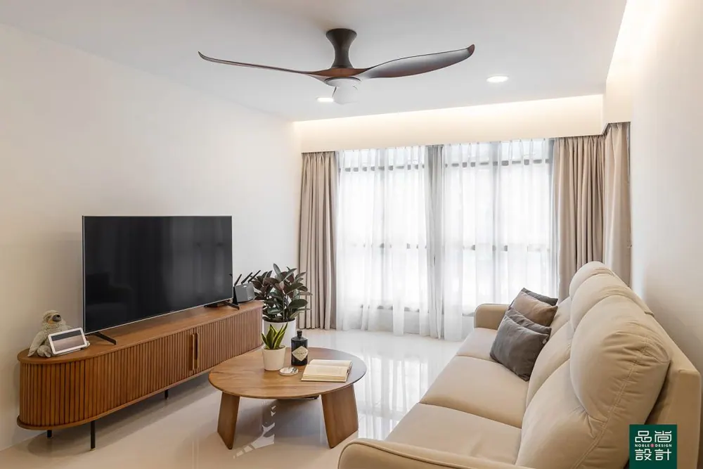 Alkaff Courtview 4-room — interior by Noble Interior Design
