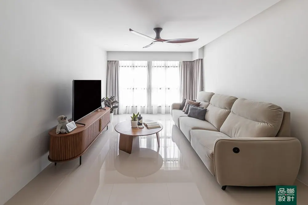 Alkaff Courtview 4-room — interior by Noble Interior Design