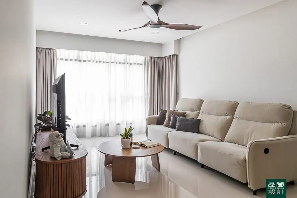 Alkaff Courtview 4-room — interior by Noble Interior Design