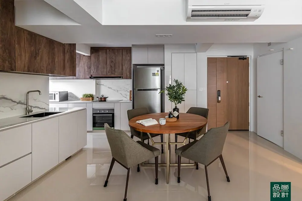 Alkaff Courtview 4-room — interior by Noble Interior Design
