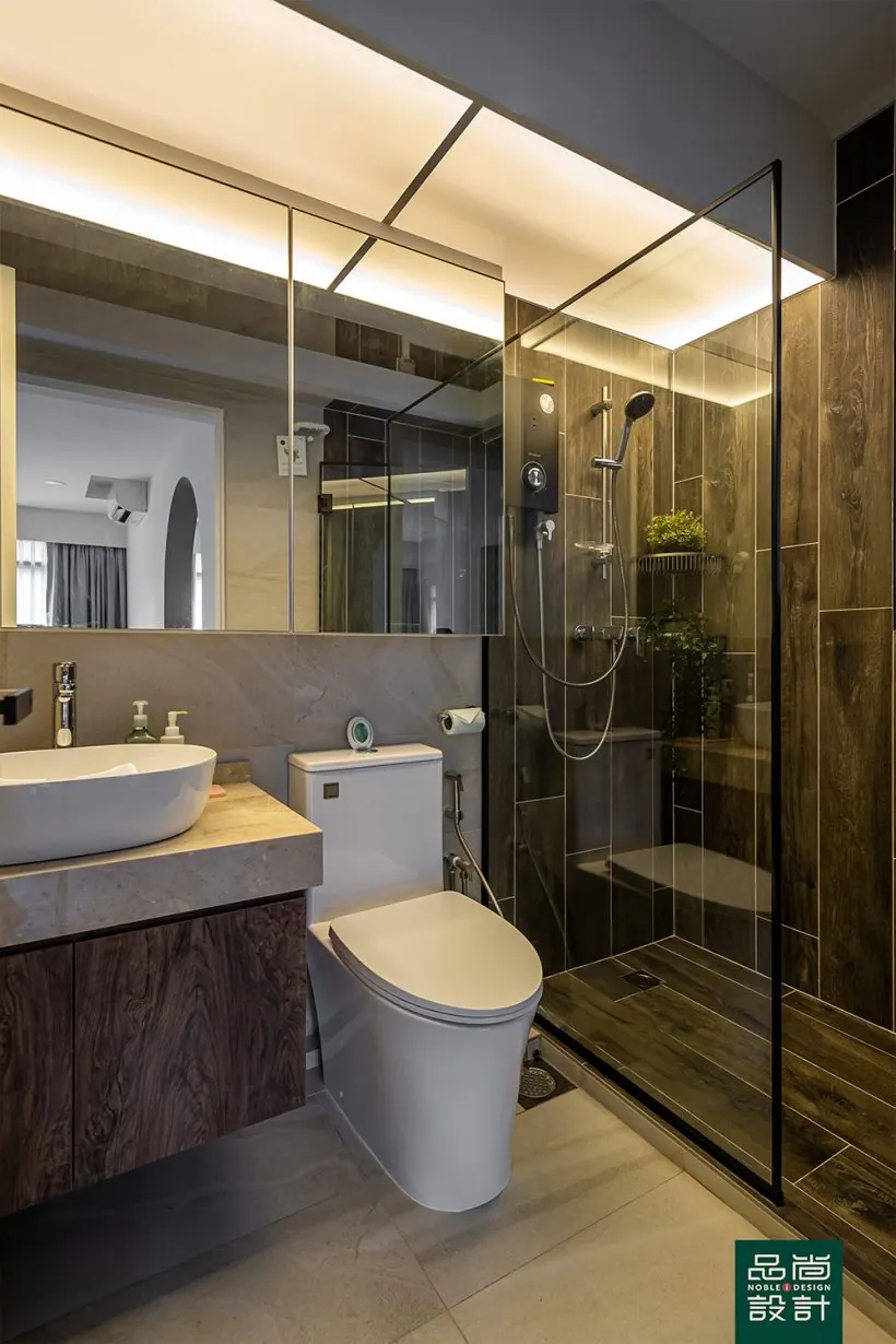 Alkaff Courtview 4-room — interior by Noble Interior Design