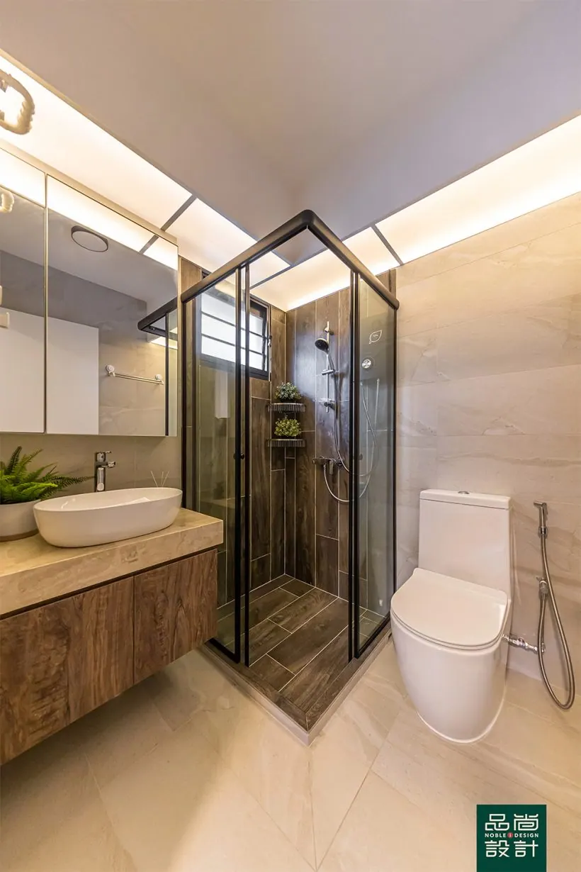 Alkaff Courtview 4-room — interior by Noble Interior Design