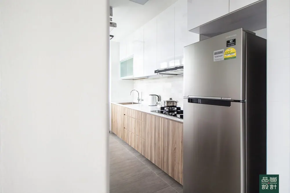 Kitchen in Anchorvale Plains 2-room — interior by Noble Interior Design
