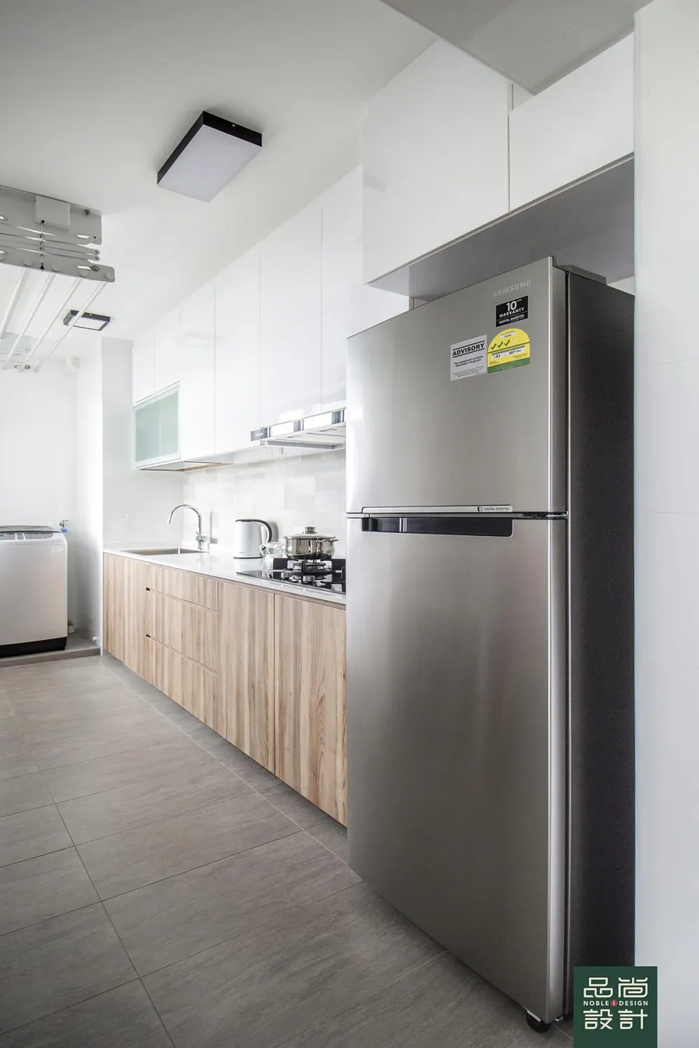 Kitchen in Anchorvale Plains 2-room — interior by Noble Interior Design