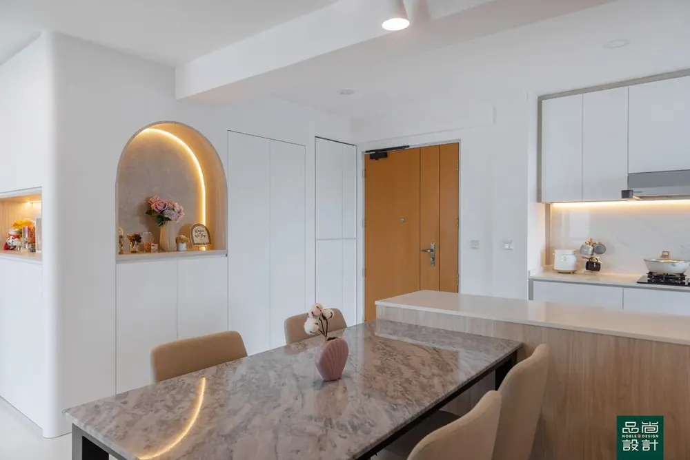 Compassvale Helm @ Sengkang 4-room — interior by Noble Interior Design