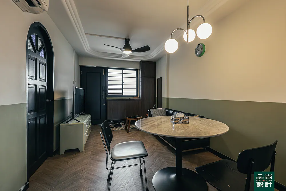 Crawford Court 3-room — interior by Noble Interior Design