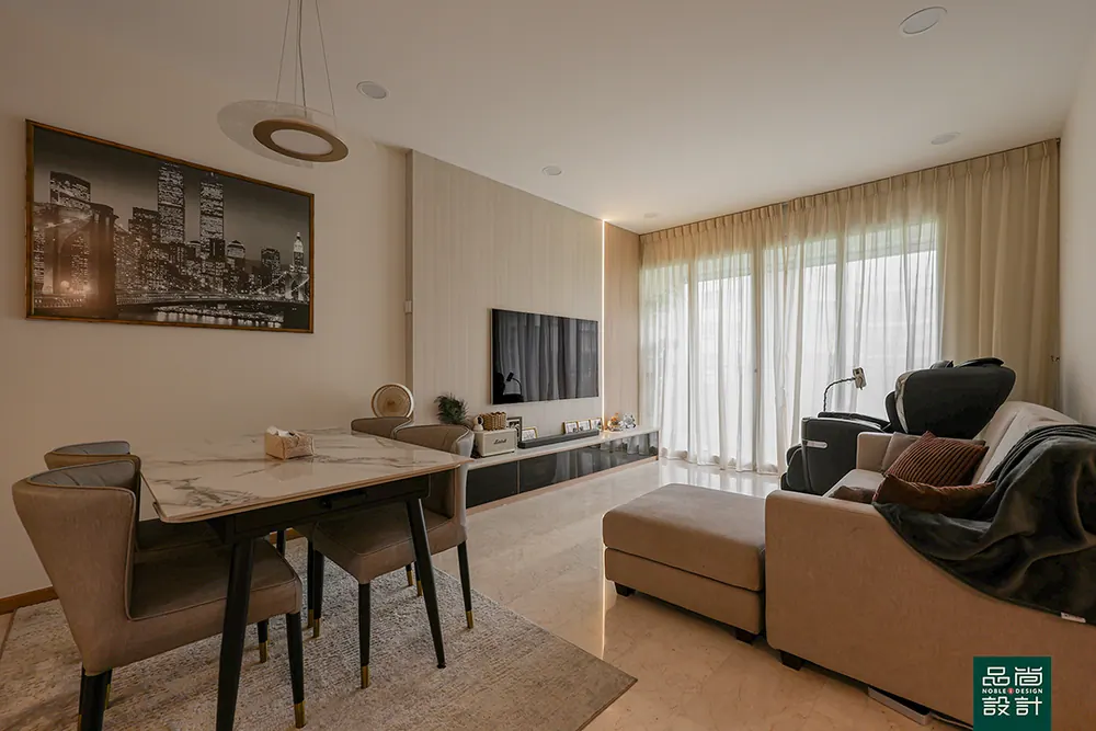 Edelweiss Park 3 Bedroom — interior by Noble Interior Design