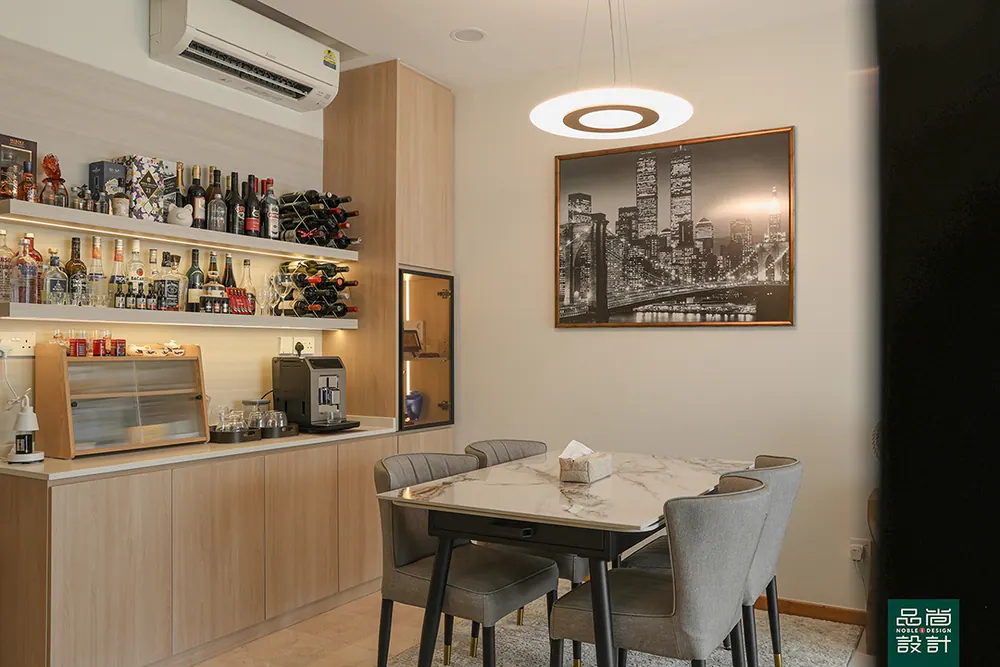 Edelweiss Park 3 Bedroom — interior by Noble Interior Design