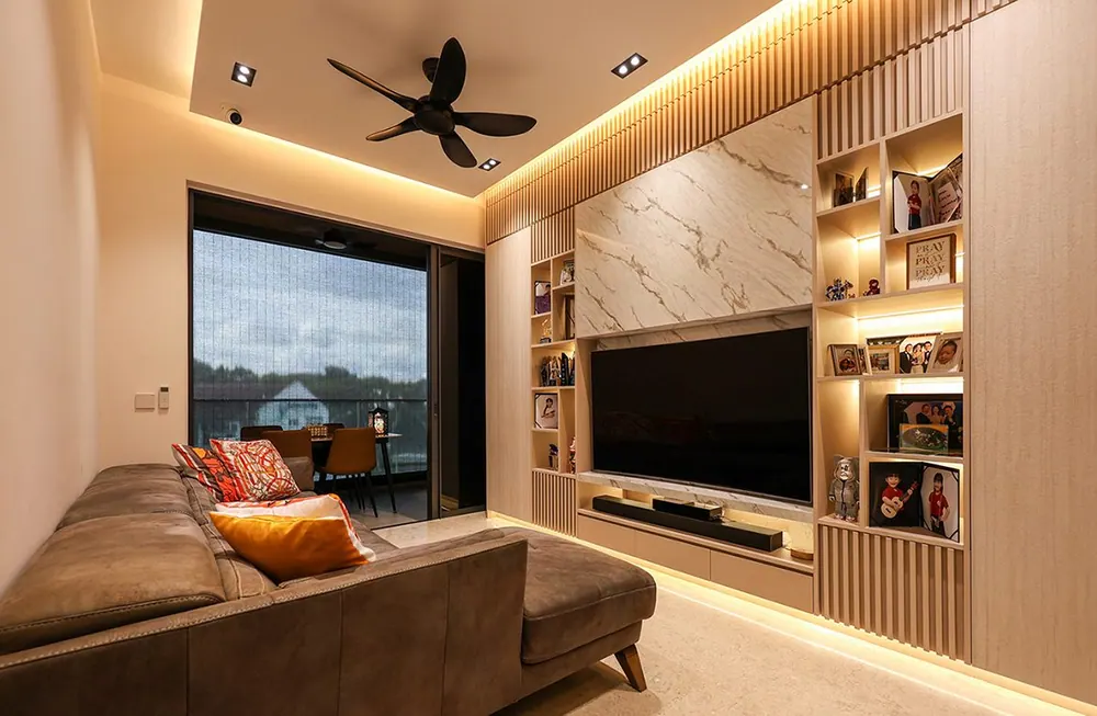 Fourth Avenue Residences 3 Bedroom — interior by Noble Interior Design
