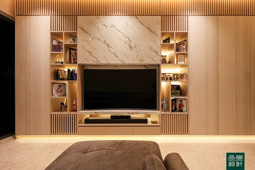 Fourth Avenue Residences 3 Bedroom — interior by Noble Interior Design