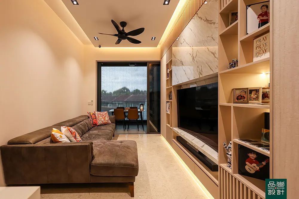 Fourth Avenue Residences 3 Bedroom — interior by Noble Interior Design