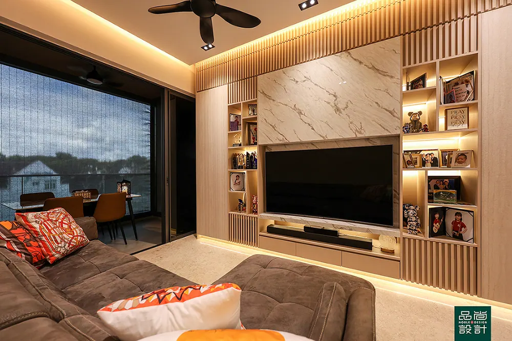 Fourth Avenue Residences 3 Bedroom — interior by Noble Interior Design