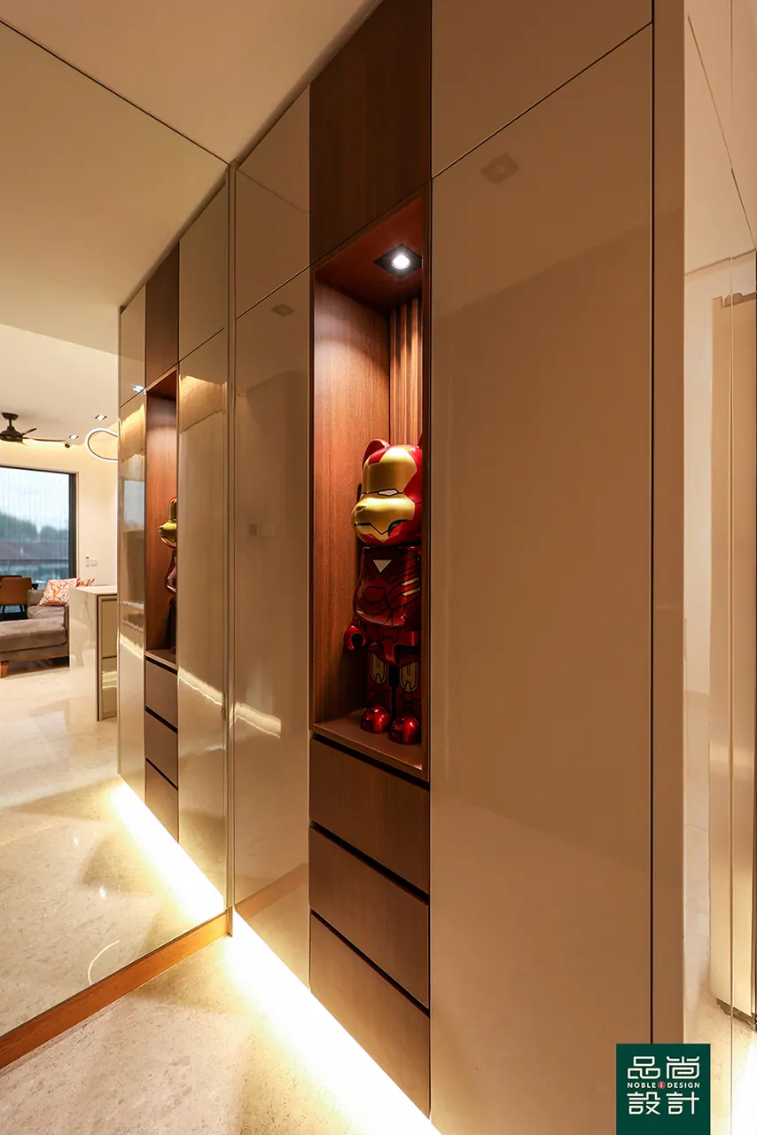 Fourth Avenue Residences 3 Bedroom — interior by Noble Interior Design