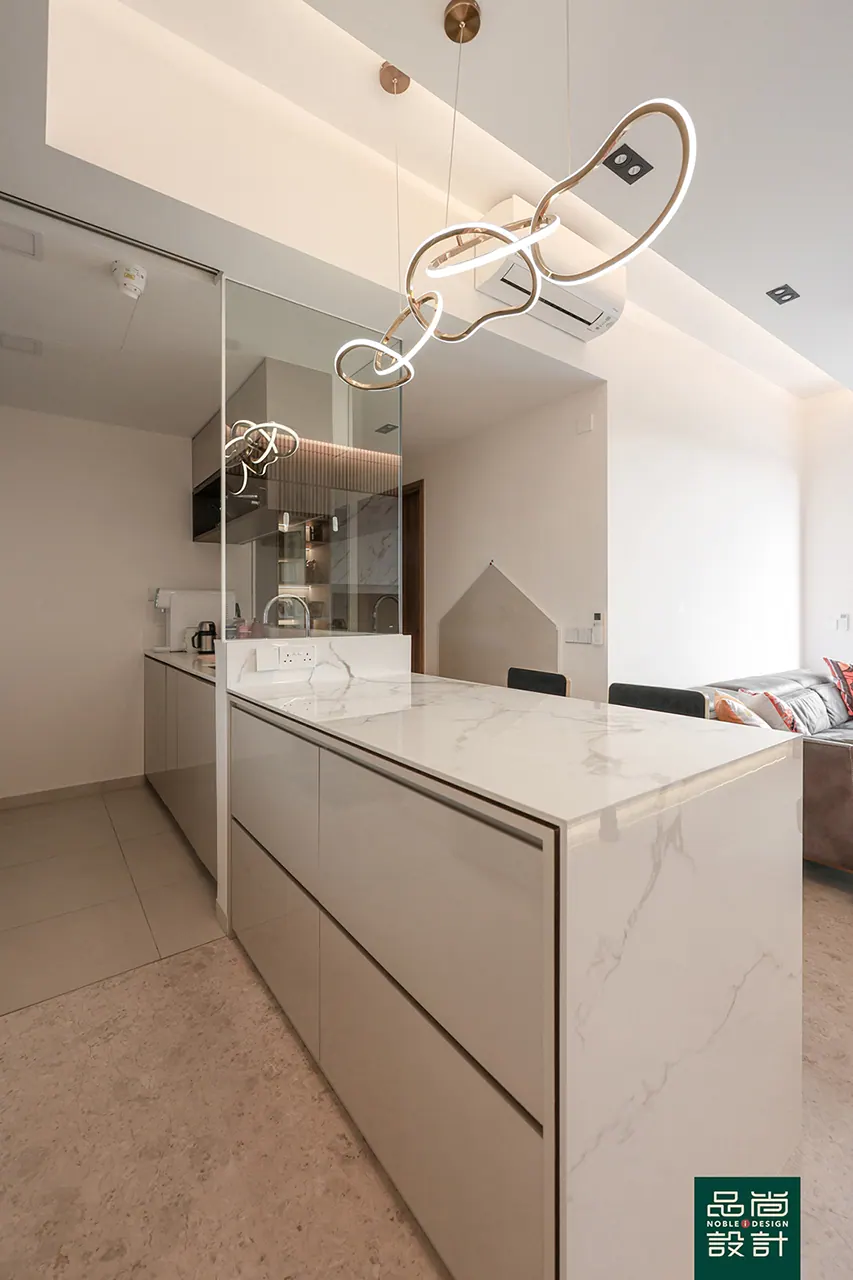 Fourth Avenue Residences 3 Bedroom — interior by Noble Interior Design