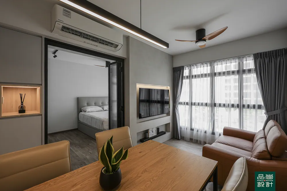 Garden Vale @ Tengah 2-room — interior by Noble Interior Design