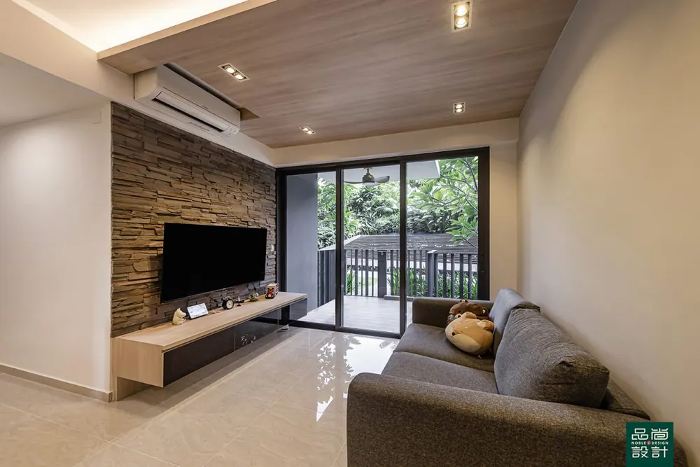 Grandeur Park Residences 3 Bedroom — interior by Noble Interior Design