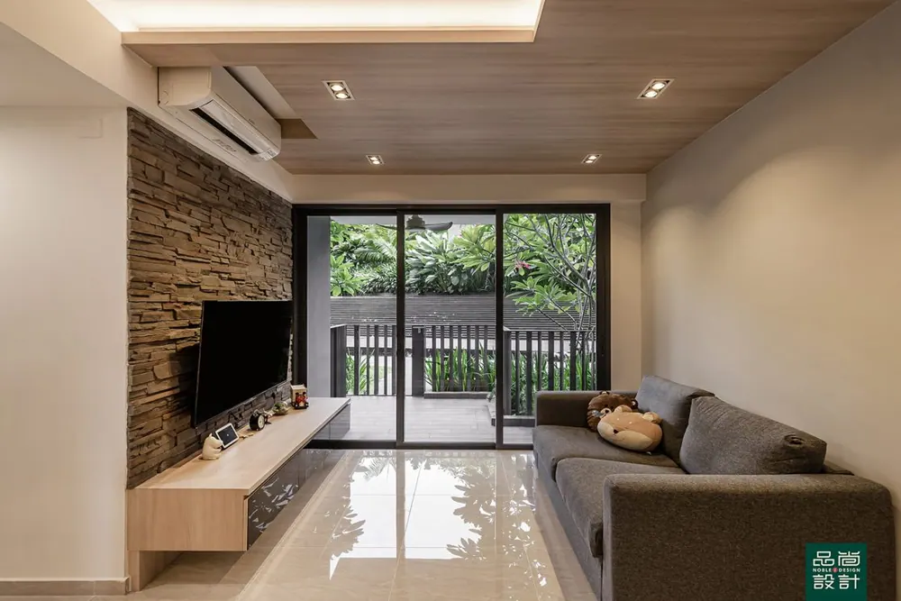 Grandeur Park Residences 3 Bedroom — interior by Noble Interior Design