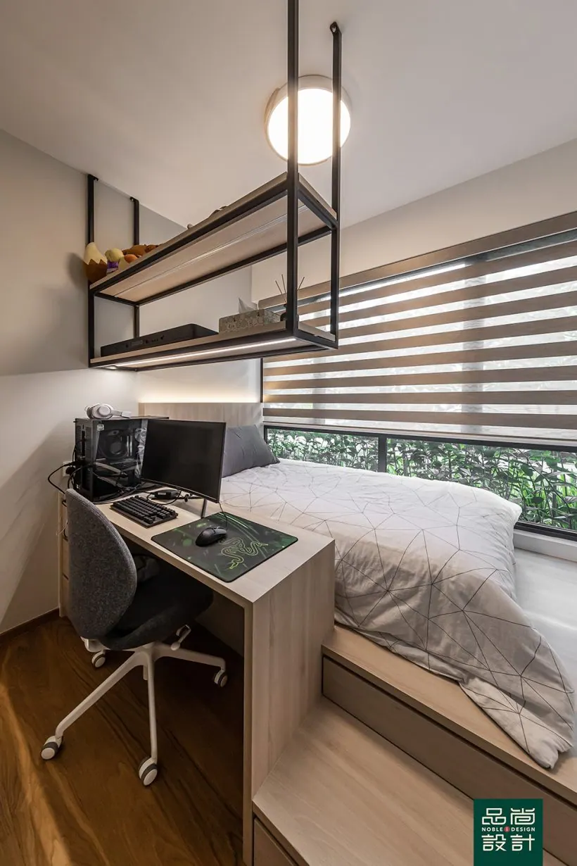 Grandeur Park Residences 3 Bedroom — interior by Noble Interior Design