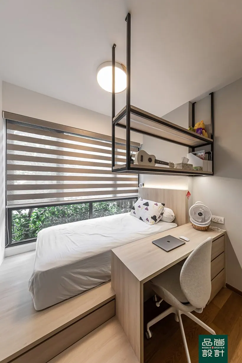 Grandeur Park Residences 3 Bedroom — interior by Noble Interior Design