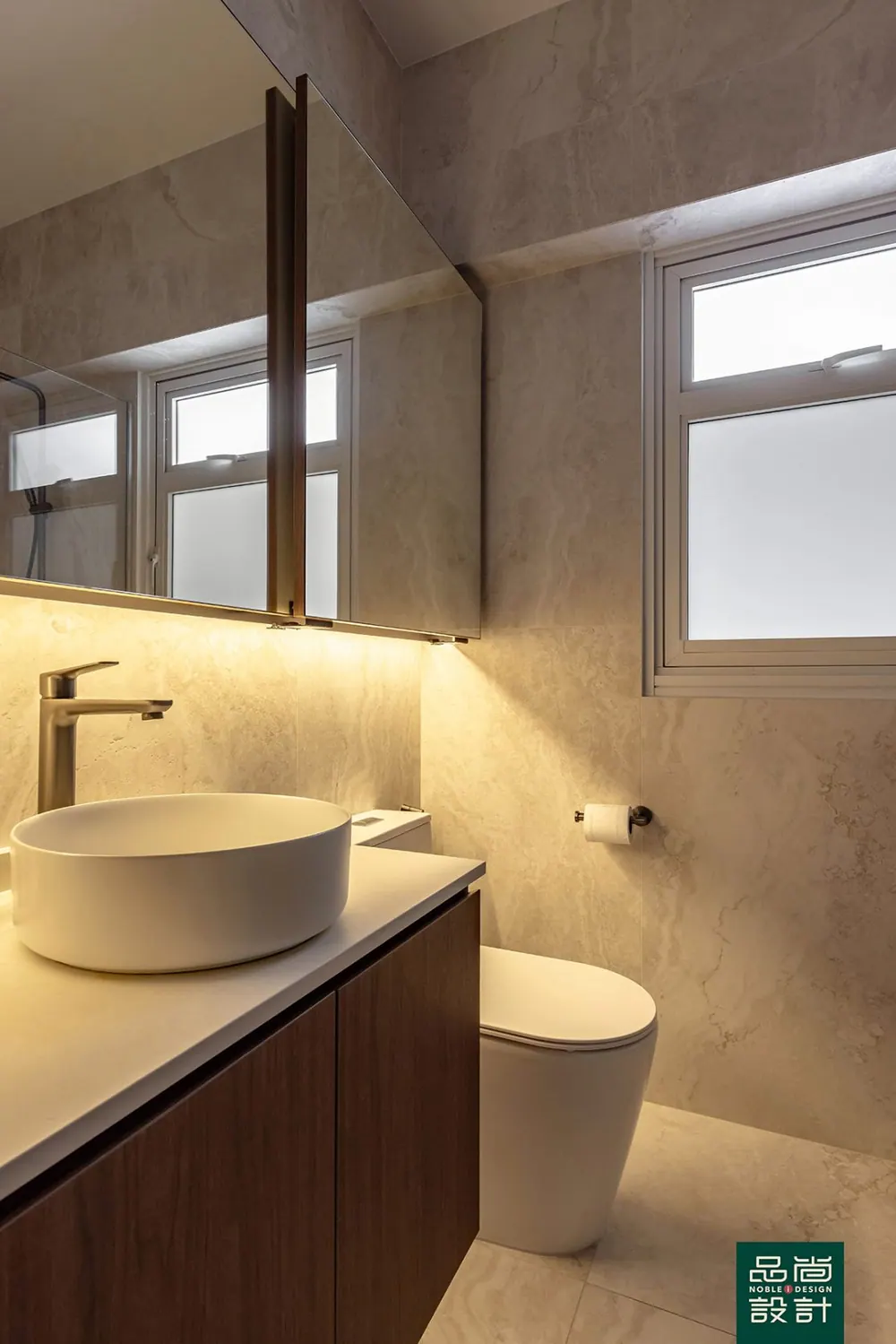 Bathroom in GreenVerge @ Tampines 4-room — interior by Noble Interior Design
