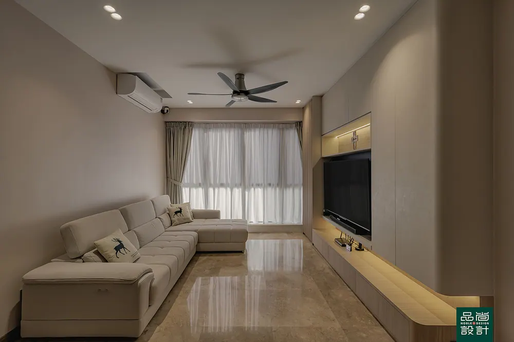 Heritage View 3 Bedroom — interior by Noble Interior Design