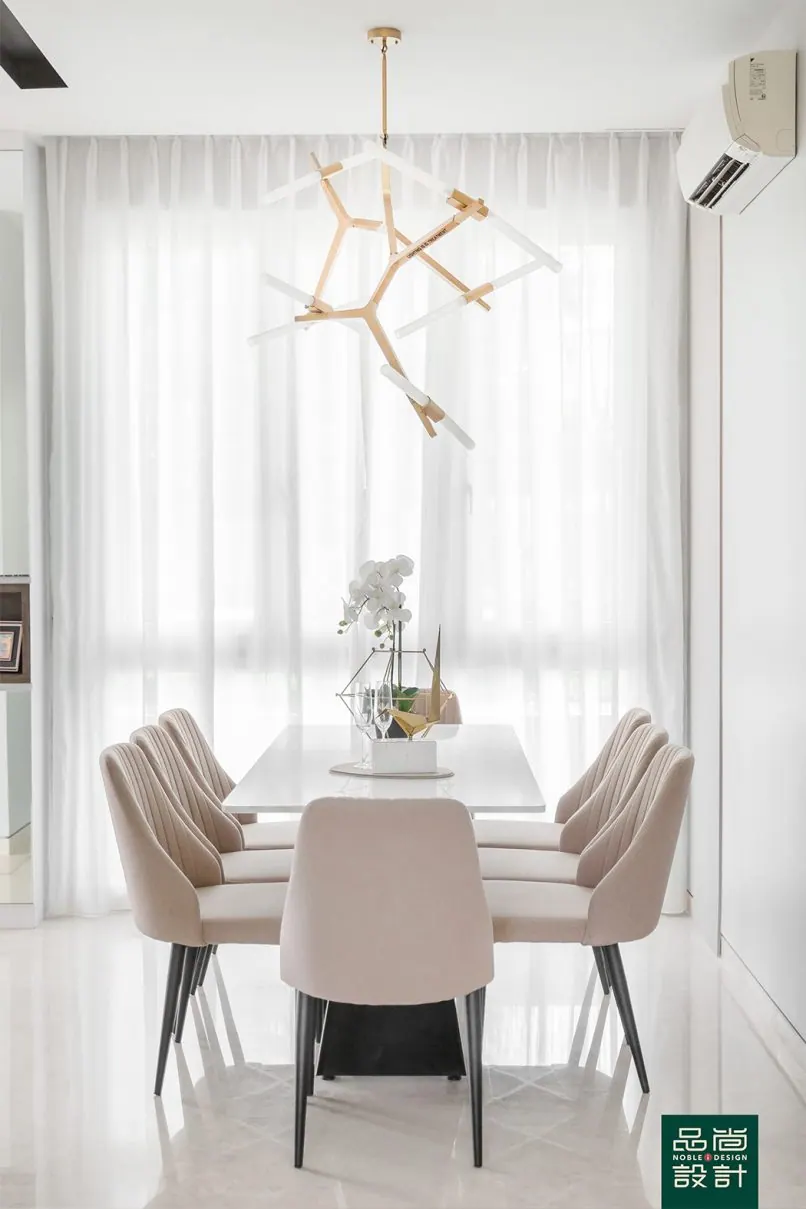 Infini @ East Coast 4 Bedroom — interior by Noble Interior Design