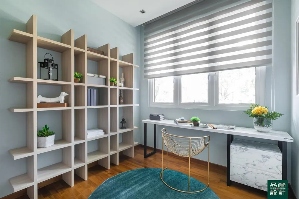 Study in Infini @ East Coast 4 Bedroom — interior by Noble Interior Design