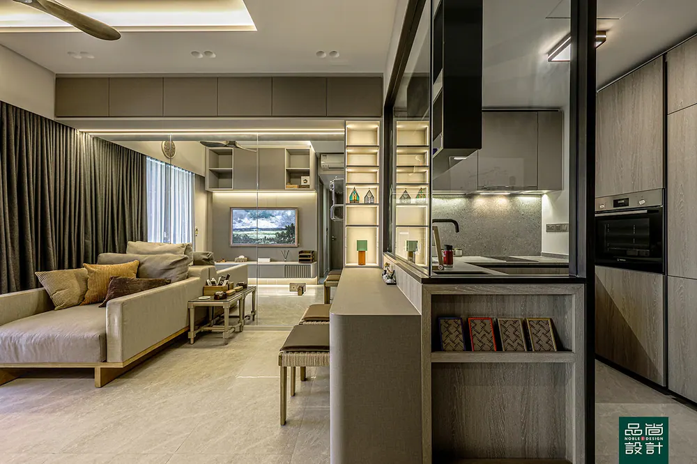 Ki Residences 2 Bedroom — interior by Noble Interior Design
