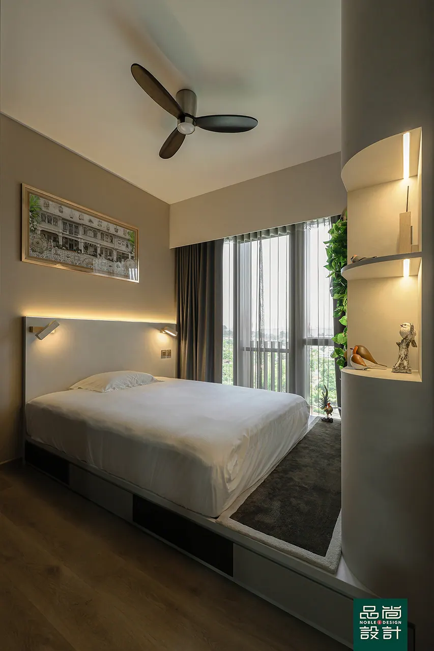 Ki Residences 2 Bedroom — interior by Noble Interior Design