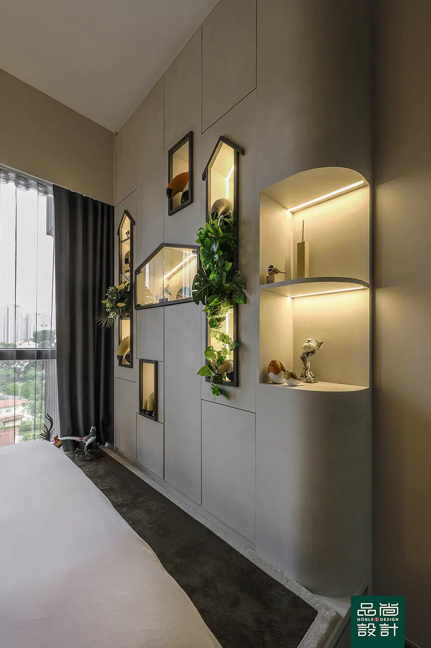 Ki Residences 2 Bedroom — interior by Noble Interior Design