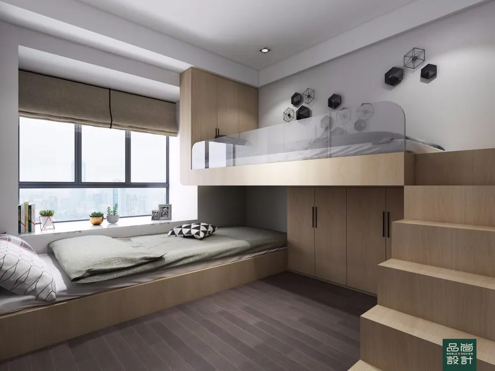 Bedroom in Oversea Project — interior by Noble Interior Design