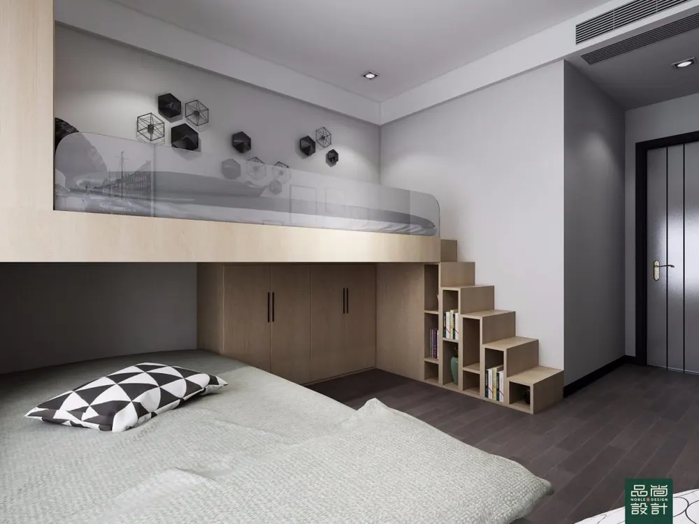 Bedroom in Oversea Project — interior by Noble Interior Design